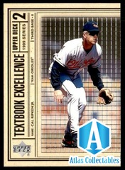 1999 Upper Deck Textbook Excellence Triple Cal Ripken Jr. Baltimore Orioles #T5